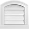 Ekena Millwork Arch Top Surface Mount PVC Gable Vent w/ 2"W x 2"P Brickmould Sill Frame, 12"W x 42"H GVPAR12X4203SN - alternate 1